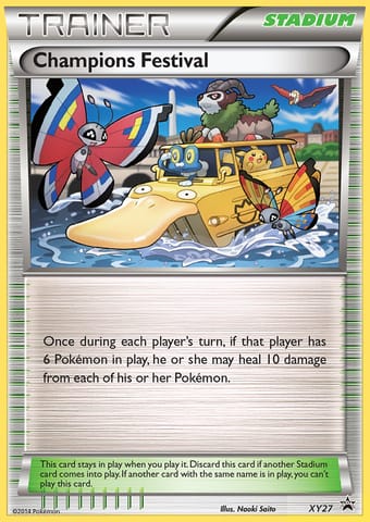 Champions Festival XY Black Star Promos Pokemon Card Champions Festival XY Black Star Promos Pokemon Card