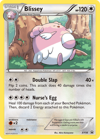 Blissey XY Black Star Promos Pokemon Card