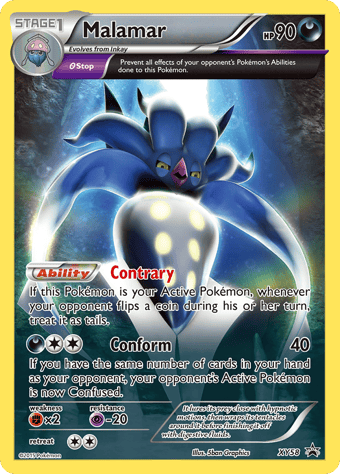 Malamar XY Black Star Promos Pokemon Card