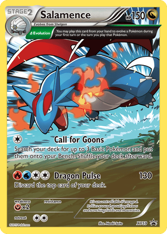 Salamence XY Black Star Promos Pokemon Card
