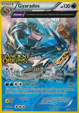 Gyarados XY Black Star Promos Pokemon Card