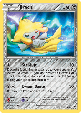 Jirachi XY Black Star Promos Pokemon Card