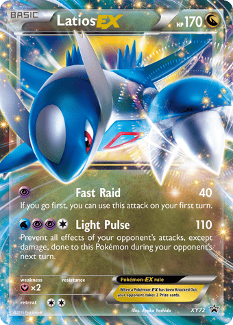 Latios-EX XY Black Star Promos Pokemon Card