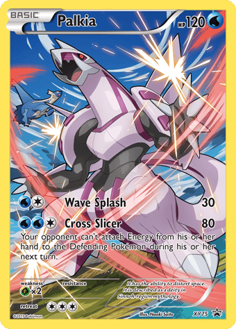 Palkia XY Black Star Promos Pokemon Card