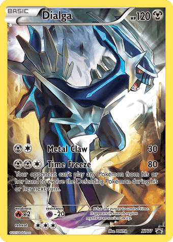Dialga XY Black Star Promos Pokemon Card