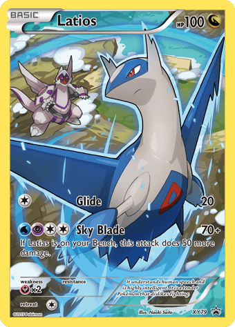 Latios XY Black Star Promos Pokemon Card