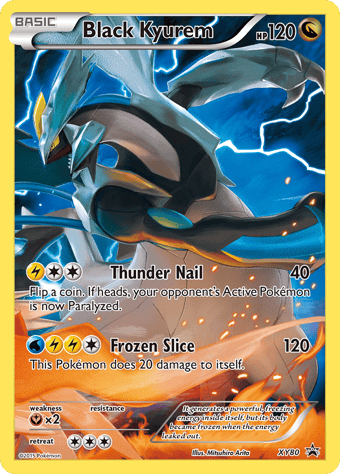 Black Kyurem XY Black Star Promos Pokemon Card