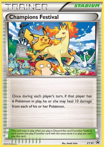 Champions Festival XY Black Star Promos Pokemon Card Champions Festival XY Black Star Promos Pokemon Card