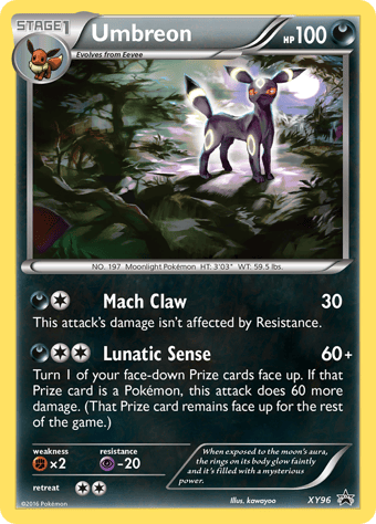 Umbreon XY Black Star Promos Pokemon Card
