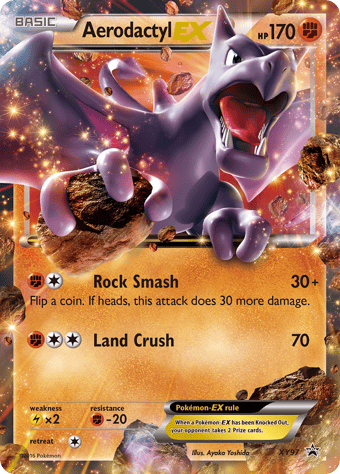 Aerodactyl-EX XY Black Star Promos Pokemon Card