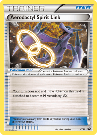Aerodactyl Spirit Link XY Black Star Promos Pokemon Card