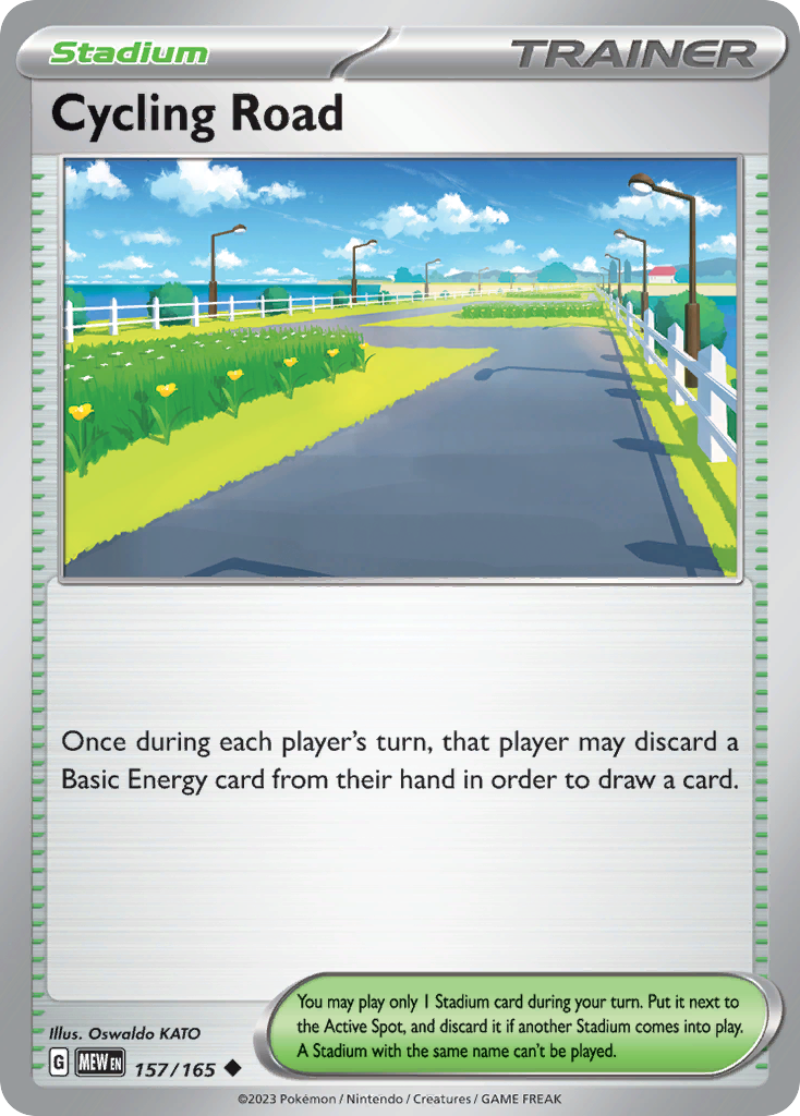 Cycling Road Pokemon 151 Pokemon Card