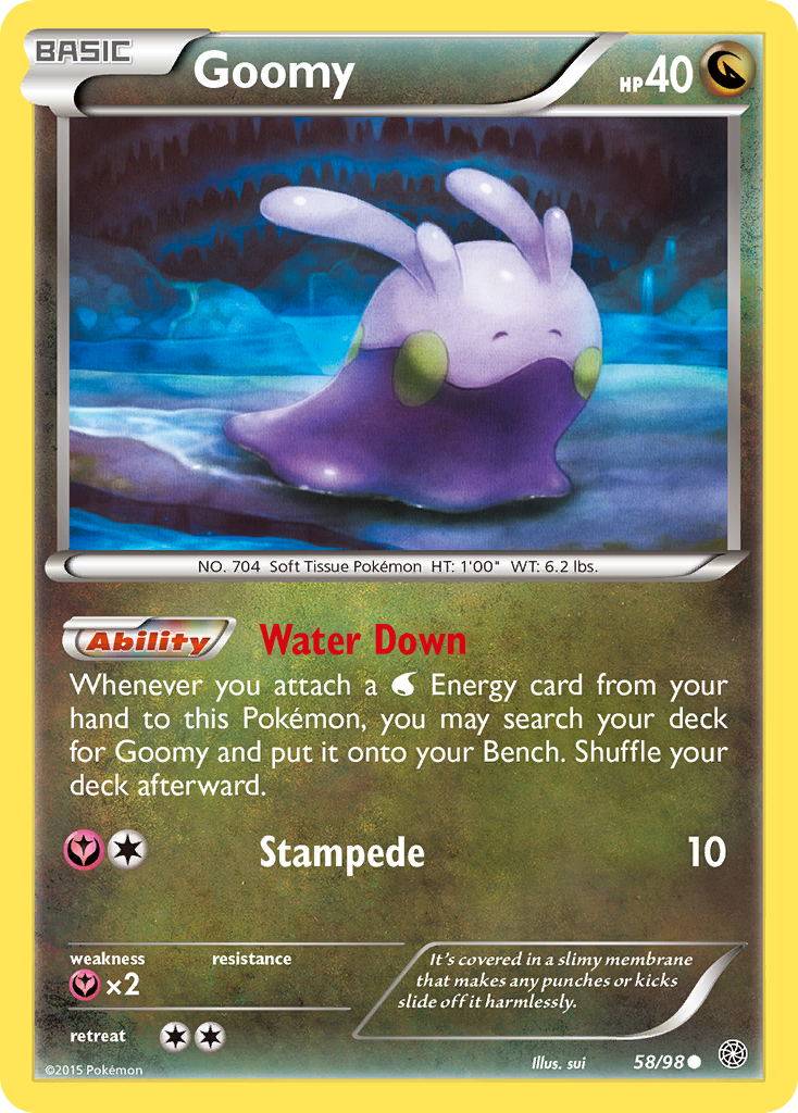 Goomy Pokemon Card