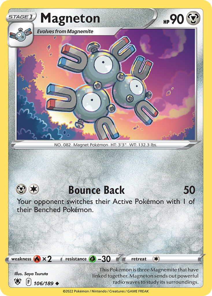 Magneton Astral Radiance Pokemon Card