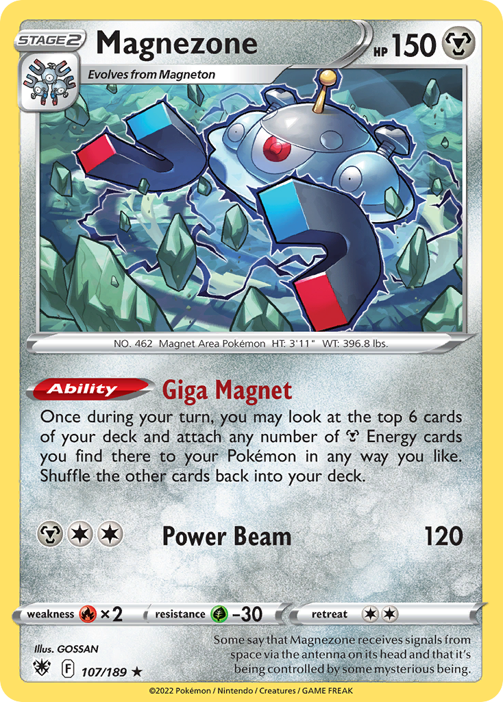 Magnezone Astral Radiance Pokemon Card