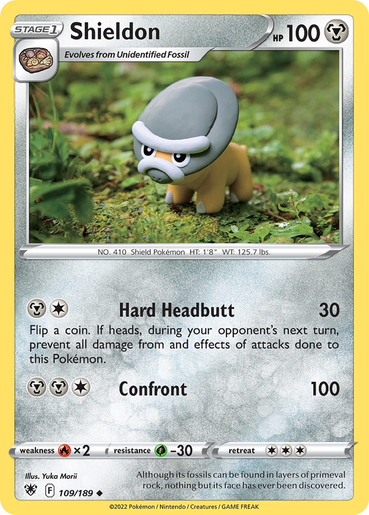 Shieldon Astral Radiance Pokemon Card