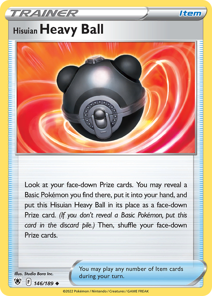 Hisuian Heavy Ball Astral Radiance Pokemon Card