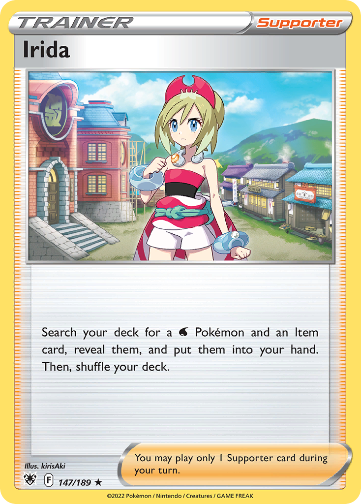 Irida Astral Radiance Pokemon Card