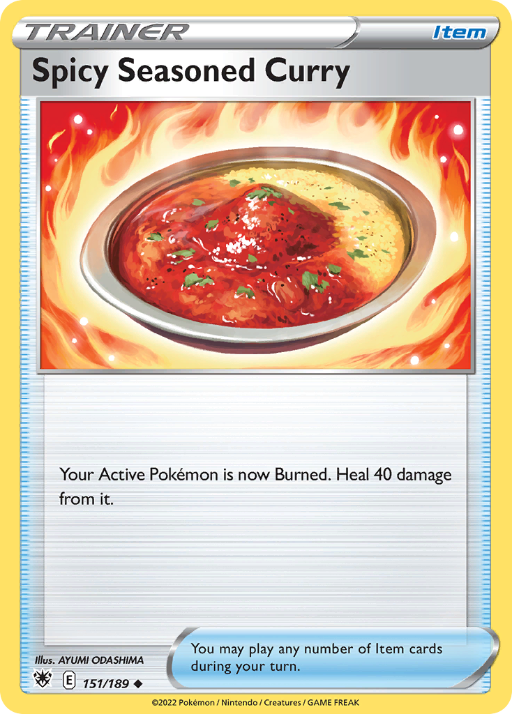 Spicy Seasoned Curry Astral Radiance Pokemon Card