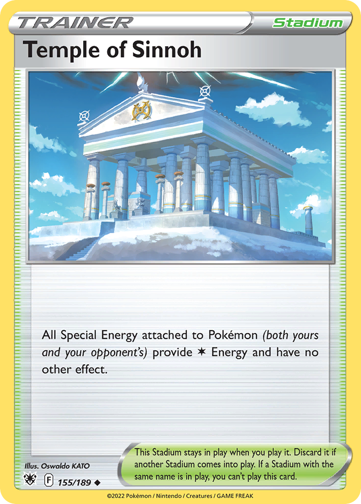 Temple of Sinnoh Astral Radiance Pokemon Card