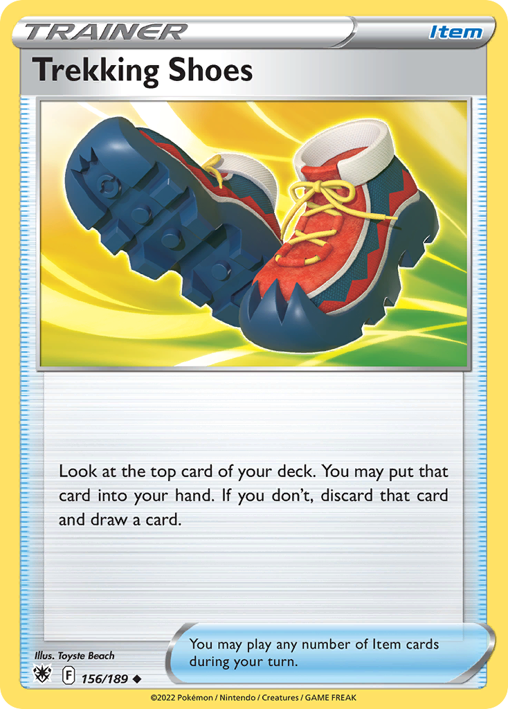 Trekking Shoes Astral Radiance Pokemon Card
