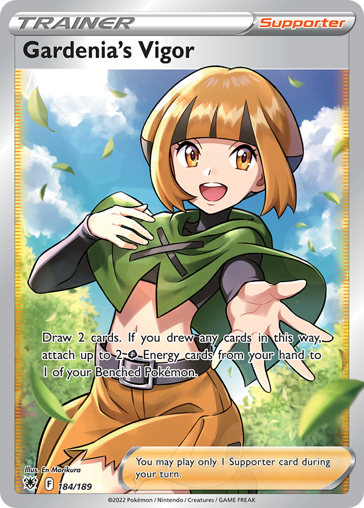 Gardenia's Vigor Astral Radiance Pokemon Card