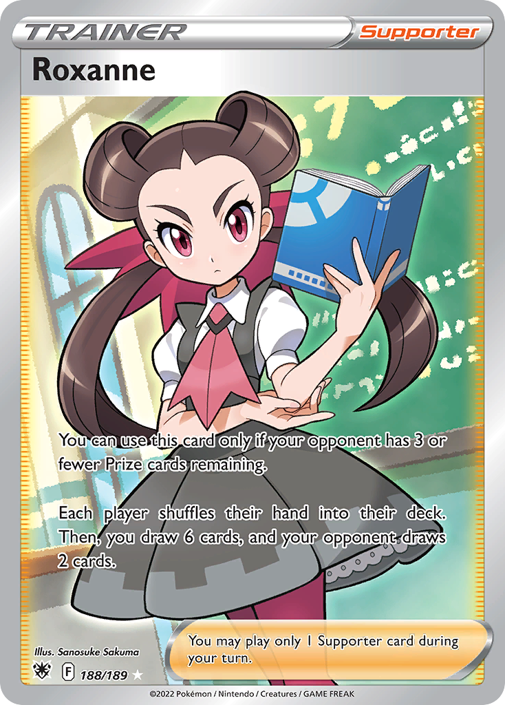 Roxanne Astral Radiance Pokemon Card