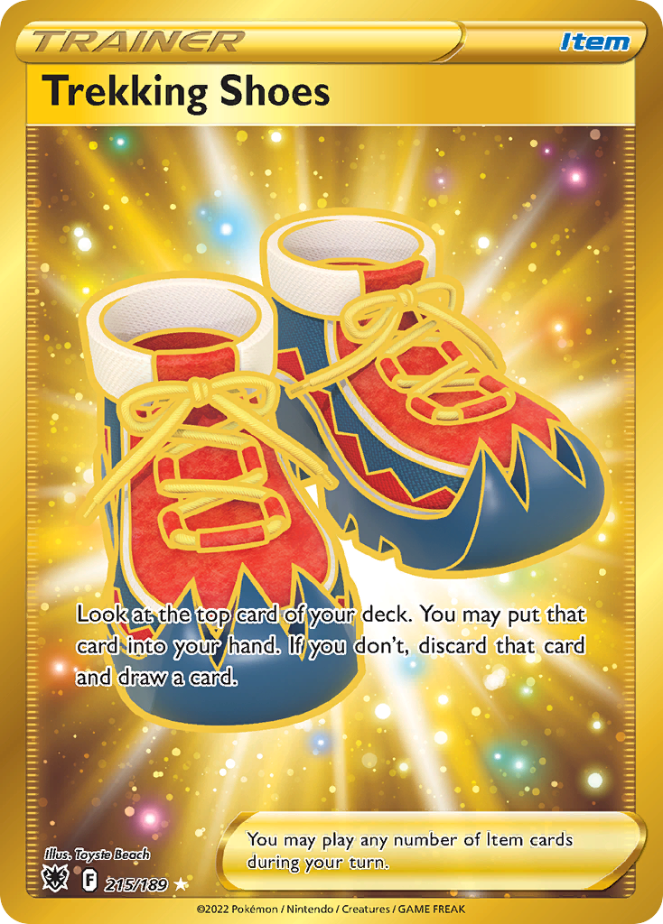Trekking Shoes Astral Radiance Pokemon Card