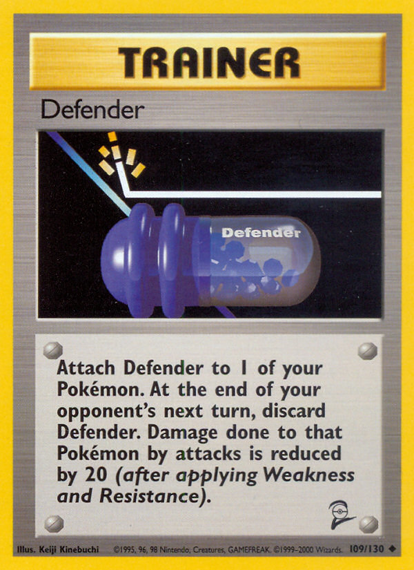 Defender Base Set 2 Pokemon Card