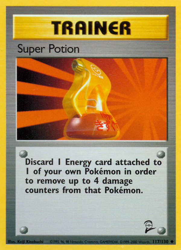Super Potion Base Set 2 Pokemon Card