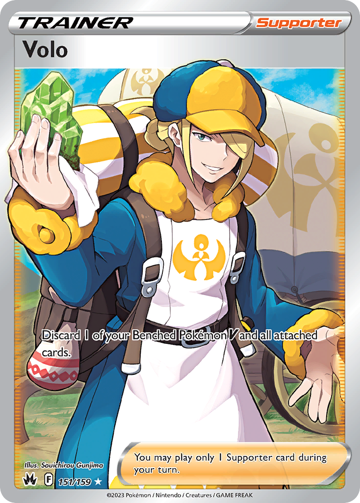 Volo Crown Zenith Pokemon Card