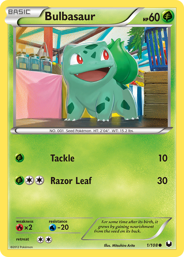 Maestro Pokemon. on X: Pokemon nº 1: Bulbasaur Tipo: planta/veneno 1º  Generación  / X