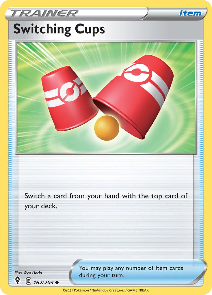 Switching Cups Evolving Skies Pokemon Card