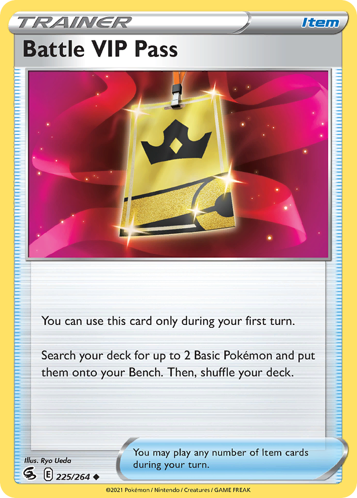 Battle VIP Pass Fusion Strike Pokemon Card