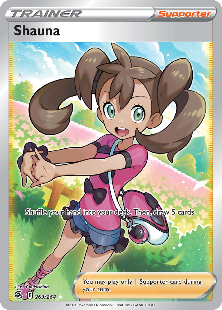 Shauna Fusion Strike Pokemon Card