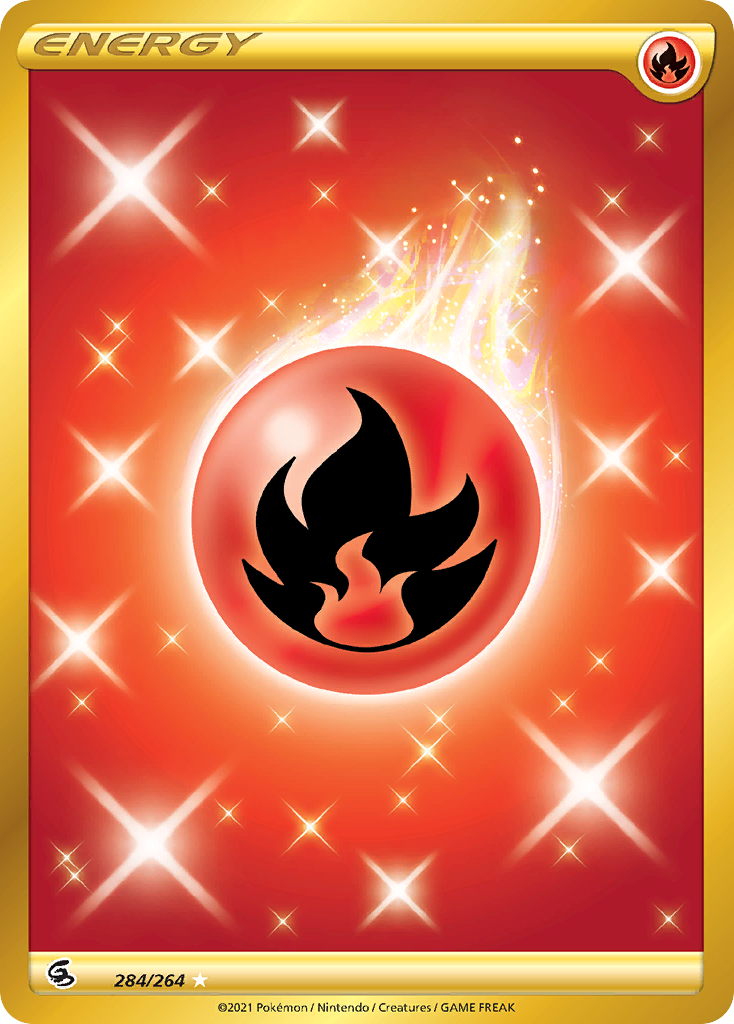 Fire Energy Fusion Strike Pokemon Card