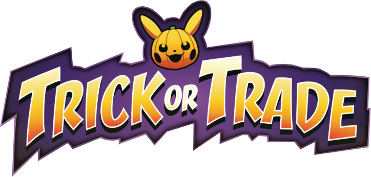 Pokemon Cards Trick or Trade Logo