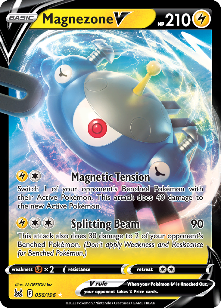 Magnezone V Lost Origin Pokemon Card