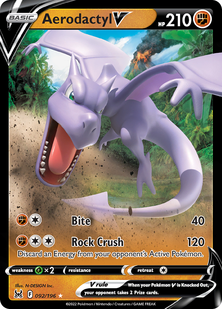 Aerodactyl V (178/196) [Sword & Shield: Lost Origin] PSA 9