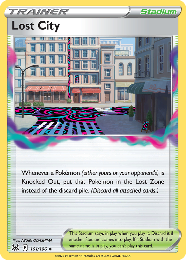 Lost City Lost Origin Pokemon Card