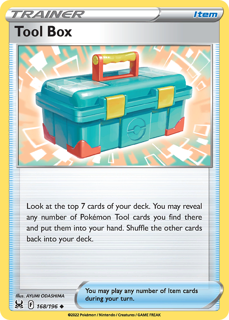 Tool Box Lost Origin Pokemon Card