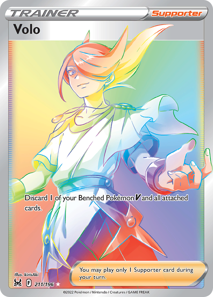 Volo Lost Origin Pokemon Card