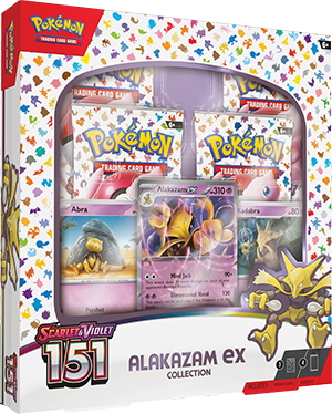 Alakazam EX 151 Box