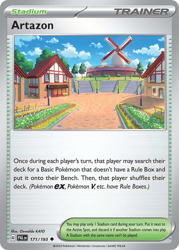 Artazon Paldea Evolved Pokemon Card