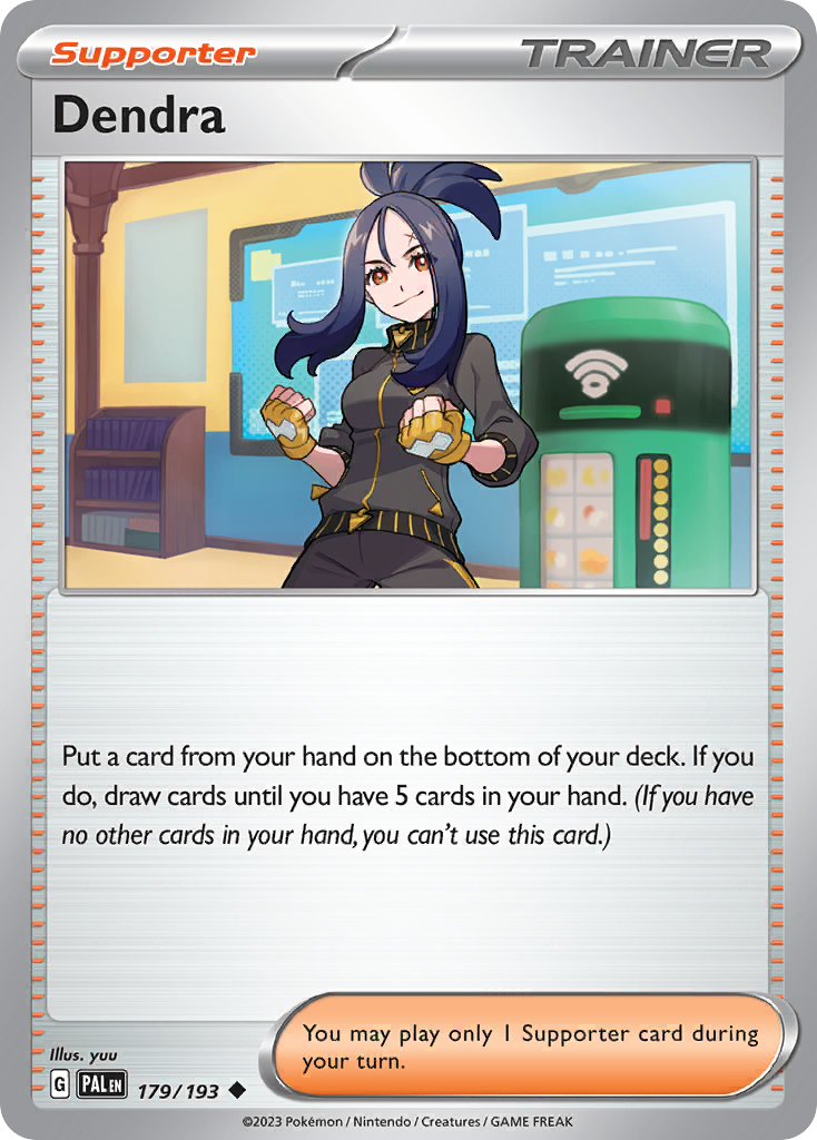 Dendra Paldea Evolved Pokemon Card