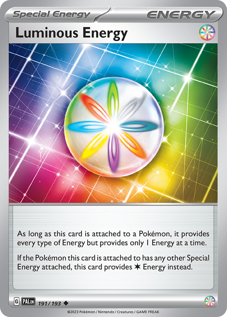 Luminous Energy Paldea Evolved Pokemon Card