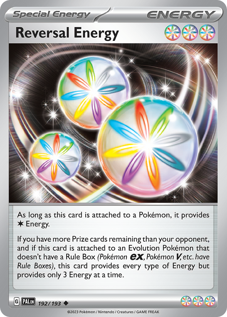 Reversal Energy Paldea Evolved Pokemon Card