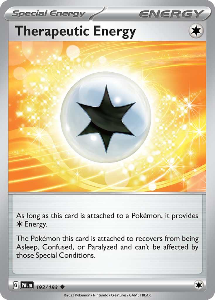 Therapeutic Energy Paldea Evolved Pokemon Card