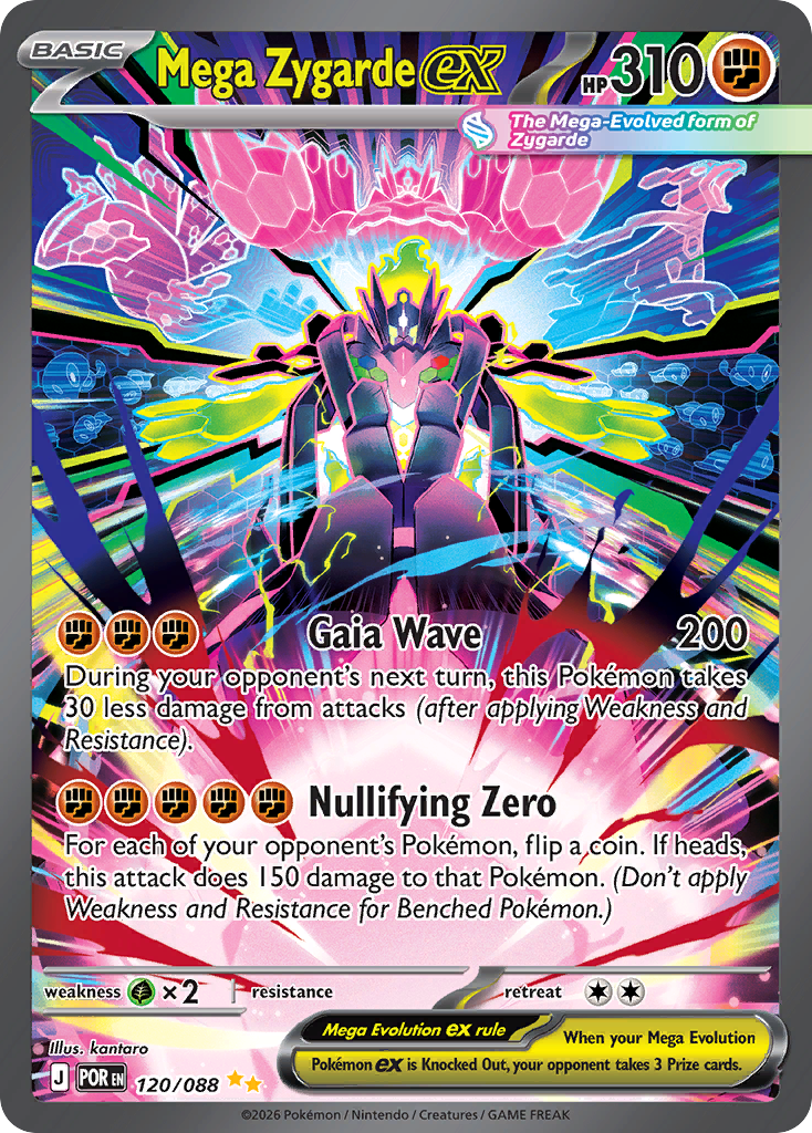 Mega Zygarde EX Perfect Order Pokemon Card | Pikawiz