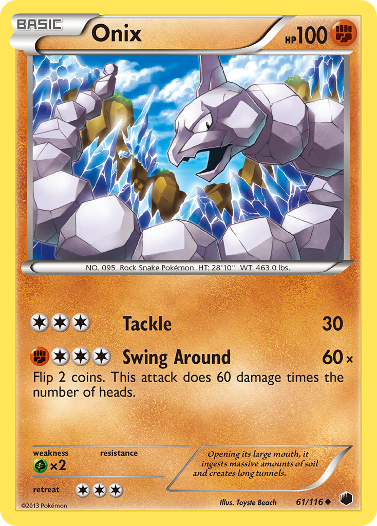 Verified Onix - Base by Pokemon Cards